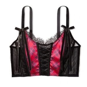 Victoria’s Secret Unlined Lace-Up Corset Top